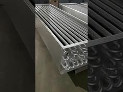 DELLOK Tubo di pinna di alluminio leggero e resistente per il trasferimento di calore