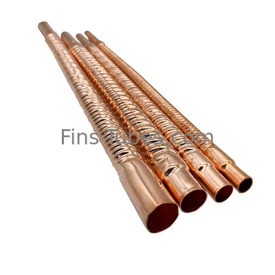 comprare DELLOK tubo di acciaio ondulato di grande diametro scambiatore di calore di rame tubo ondulato torto cupro nichel ondulato calore online manufacture