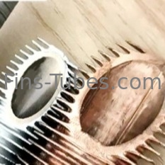 comprare DELLOK Calore raffreddatore tubo a pinna estrusso tubo a pinna estrusso online manufacture