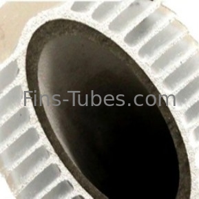 comprare DELLOK Tubo di pinna estruso ASME SA215 Tubo di alluminio estruso online manufacture