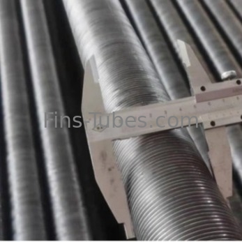 comprare DELLOK KL Trasferimento di calore da tubo in acciaio al carbonio a pinna in alluminio online manufacture