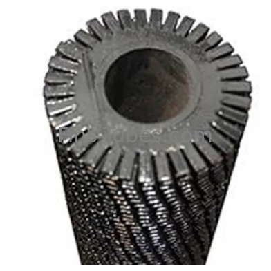 comprare DELLOK ASTM A106 Acciaio al carbonio Acciaio inossidabile scambiatore di calore tubo serrato spirale online manufacture