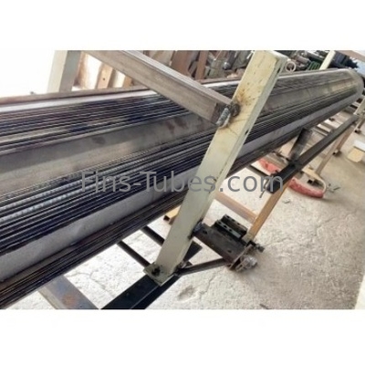 comprare DELLOK Tubo a pinne marrone in acciaio al carbonio ad alta temperatura online manufacture