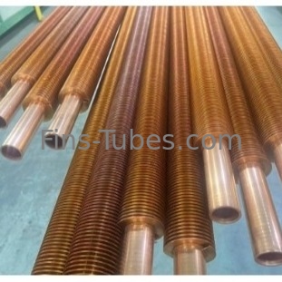 comprare DELLOK T2 TP2 C122000 Tubo di rame con pinna di bobina saldata a laser online manufacture
