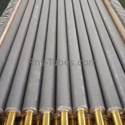 comprare DELLOK Tubo a pinne in acciaio inossidabile L per condizionatore d'aria / scambiatore di calore online manufacture