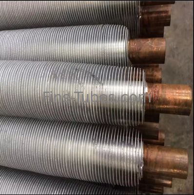 comprare Scambiatore di Calore a Tubo Alettato ad Alta Resistenza alla Corrosione con OD del Tubo Min 12mm Max 50.8mm Progettato per il Trasferimento di Calore fabbricazione online