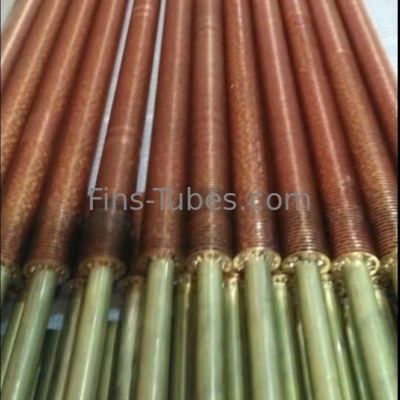comprare DELLOK Tubo di pinne di acciaio al carbonio trasparente estrusso 19 mm OD Piano di pinne saldate solide / dentate per il trasferimento di calore online manufacture