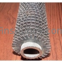 comprare DELLOK Pressure Copper Embedded Fin Tube Alu/Copper Fins 1.0-4.0MPa Pressione nominale da -40.C a 400.C Temperatura 16-63mm online manufacture