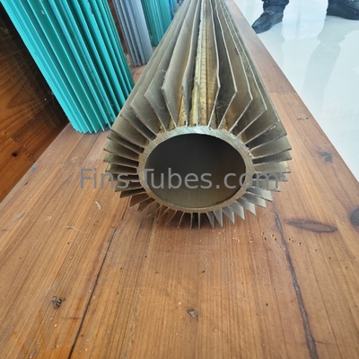 comprare DELLOK Tubo di trasferimento di calore a pinne longitudinali tipo pinna quadrata 0,5 pollici tubo di scambio di calore certificato ASTM online manufacture