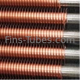 comprare DELLOK Tecnologia di laminatura delle pinne in alluminio Fin Tube per aumentare il coefficiente di trasferimento di calore online manufacture