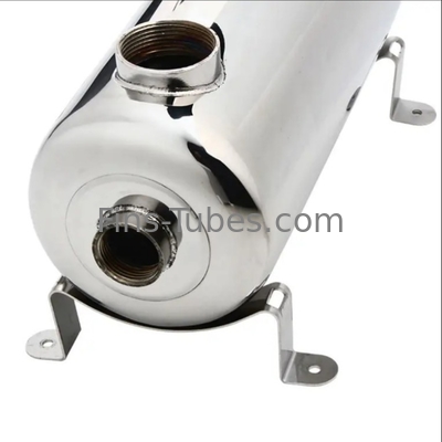 comprare Scambiatore di calore a vasca di tubi in acciaio inossidabile Scambiatore tubolare Scambiatore di calore ad acqua lucida online manufacture