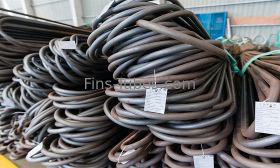 comprare Tubo di scarico a spirale della metropolitana della curva ad U del acciaio al carbonio dell'evaporatore di DELLOK SA210 online manufacture