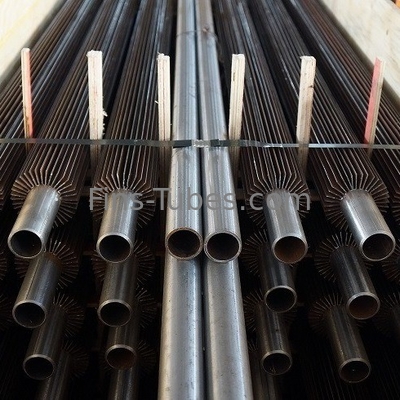 comprare Metropolitana alettata longitudinale a forma di U A106 di acciaio al carbonio delle strisce di DELLOK Brown online manufacture