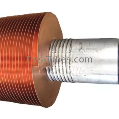 DELLOK Tubo in acciaio inossidabile di rame con pinne a spirale L/LL/KL di alluminio SS o pinne estruse
