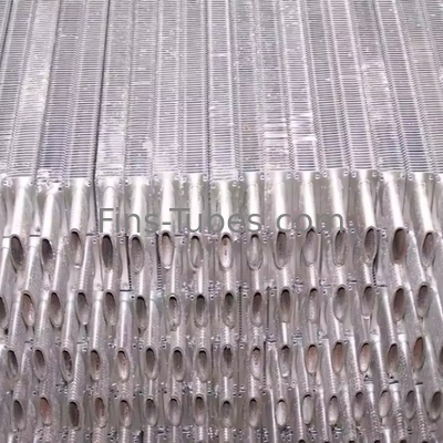 Tubo a pinna semplice con bordo a pinna incorporato per un'efficienza di trasferimento di calore ad alta temperatura