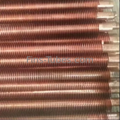 DELLOK Alta efficienza di trasferimento di calore tubo a pinna estruso per tubo nudo Od 8-51 mm