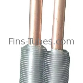 DELLOK Temperatura Tubi a pinna in acciaio al carbonio Tubi a pinna incastrati a scanalatura 0,3-1,2 mm Pressione 1,0MPa - 4,0MPa