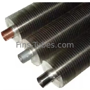 Tubo a pinna di alluminio a rotolamento estruso con bordo liscio Test idro 3-25 mm di diametro esterno