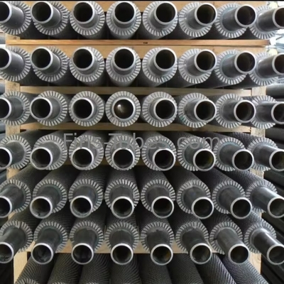 DELLOK L Tubo di alluminio a pinne Pressione nominale 2000 Psi X46cr13 Voltaggio personalizzato grezzo
