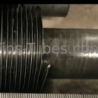DELLOK 10 pinne per pollice L tubo a pinne per una maggiore efficienza di trasferimento del calore