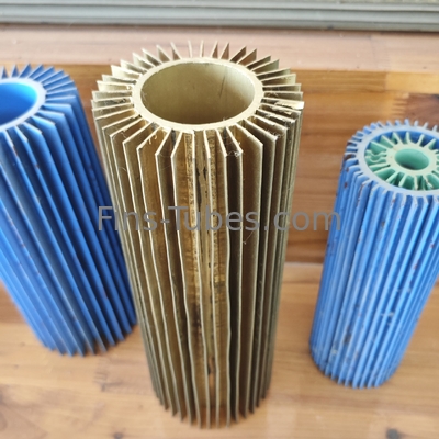DLLKO tubo di pinne in acciaio con 12FPI Min. Pin Pitch fino a 300 ° F Temperatura operativa 0,96 mm Parete