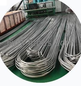 Tubi di aletta saldati 1500mm continui della metropolitana della curva ad U del metallo della forcella di DELLOK