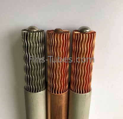 Tubatura di rame flessibile di Wave S30408 2205 interni di allungamento del CE EN10204 di DELLOK