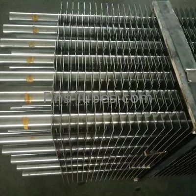 Tubo quadrato di acciaio inossidabile TP409 di lunghezza 18000mm dello scambiatore di calore di DELLOK