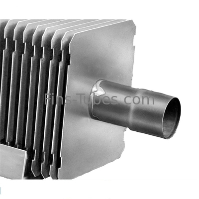 Tubo quadrato di acciaio inossidabile TP409 di lunghezza 18000mm dello scambiatore di calore di DELLOK