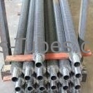 La struttura d'acciaio di DELLOK ha scanalato il tipo tubi di G di aletta di alluminio di altezza 16mm di H14