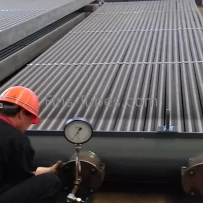 DELLOK scambiatore di calore bobina 25 mm lega di titanio tubo rotondo e fin condensatore
